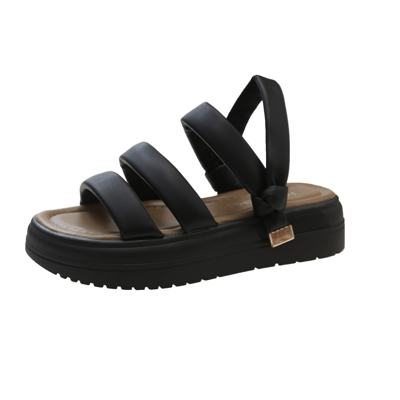 Women's Summer Fashion Comfort Slip-on Platform Beach Sandals