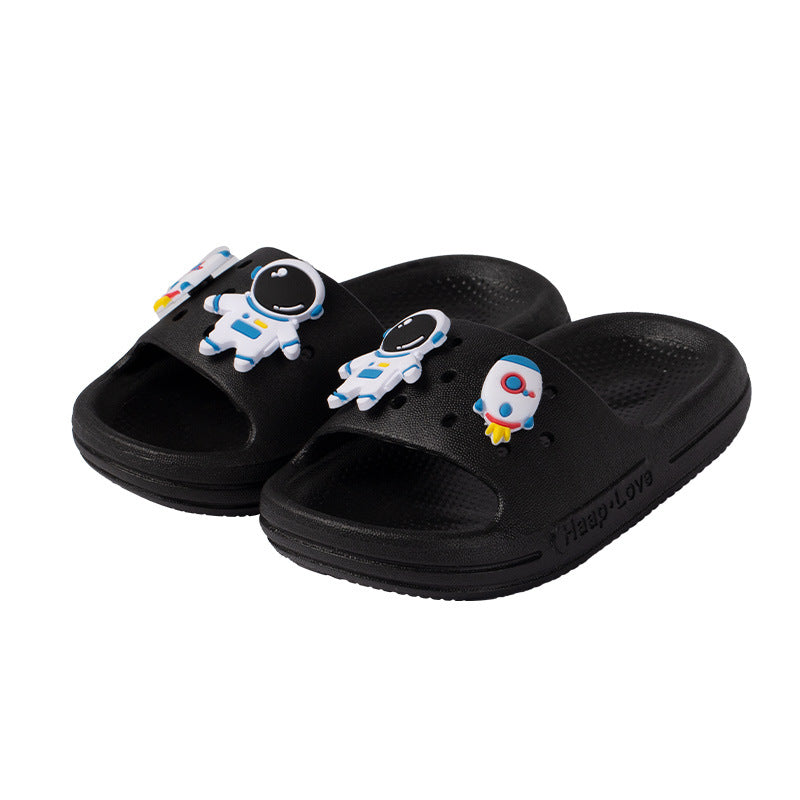 Children's Spaceman Summer Cartoon Cute Hole Sandals