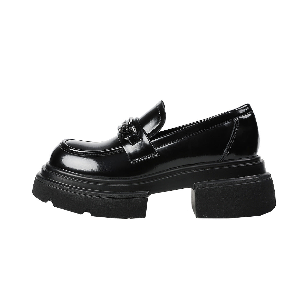 Women's French Style Platform Spring British Loafers