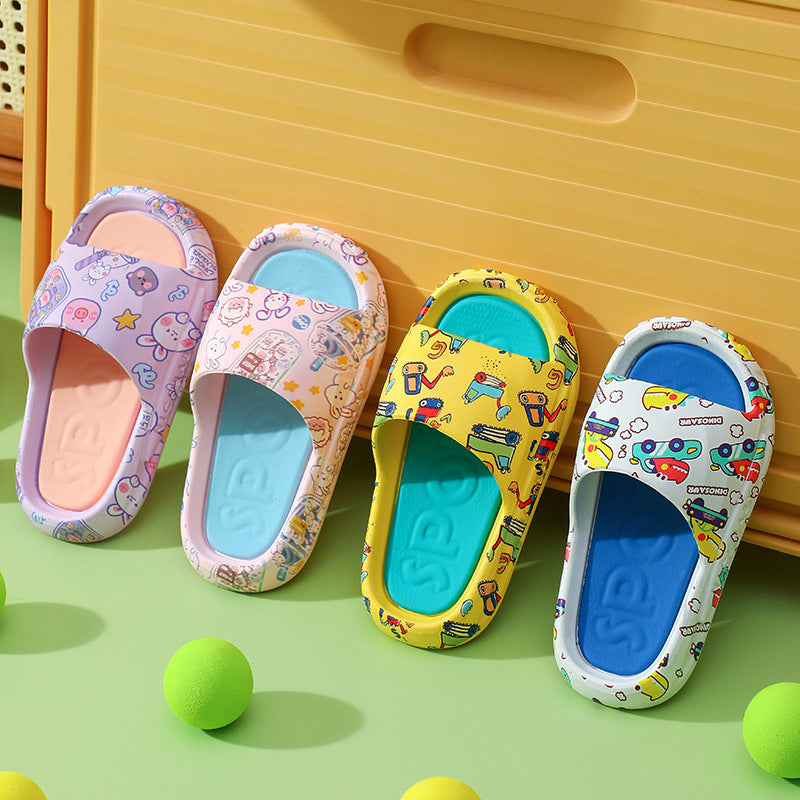 Children's Cartoon Boys Indoor Outdoor Breathable Sandals