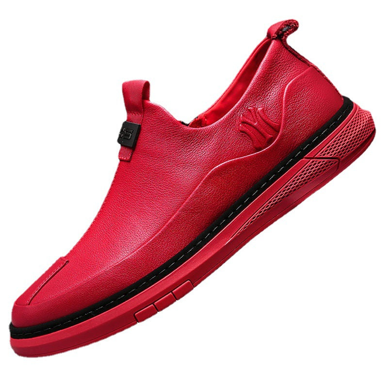 Fashion Elegant Men's Spring Sports Version Leather Shoes