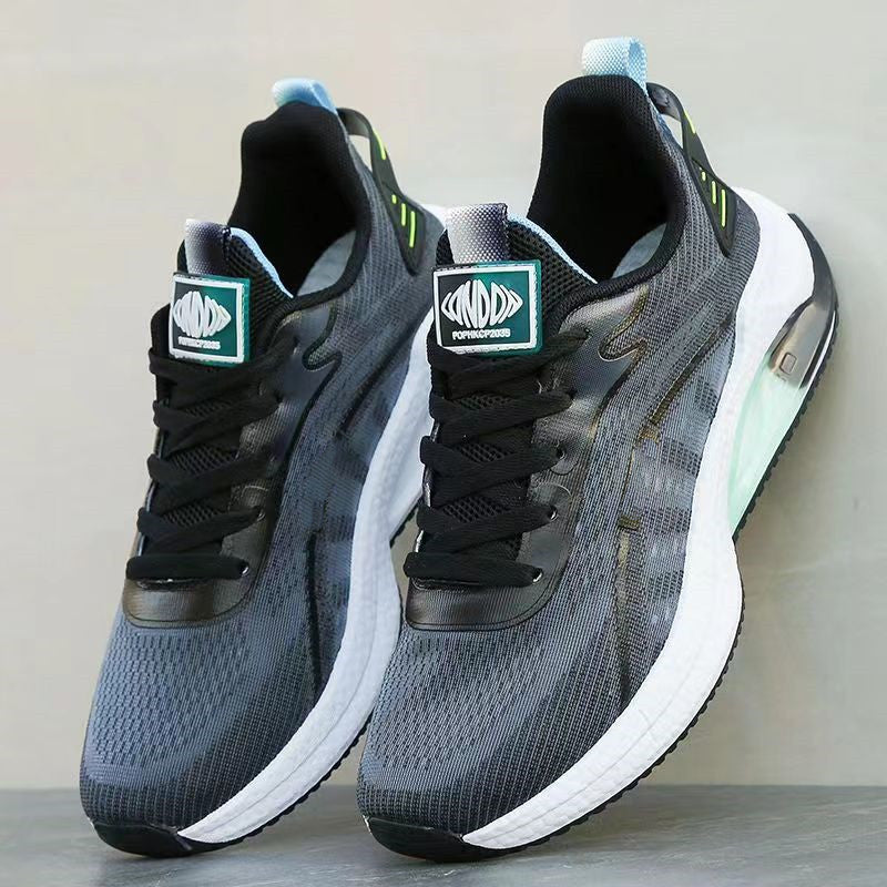 Men's Silk Breathable Mesh Surface Thin Single Hollow Sneakers