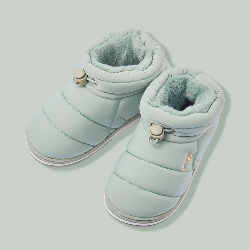 Chaussures d'hiver en coton pour enfants, mignonnes et chaudes, pour garçons et filles