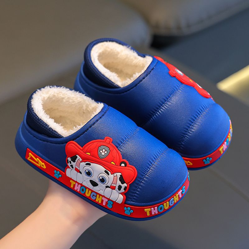 Children's Paw Patrol Cotton Bag Warm With Veet Toddler Kid's Shoes