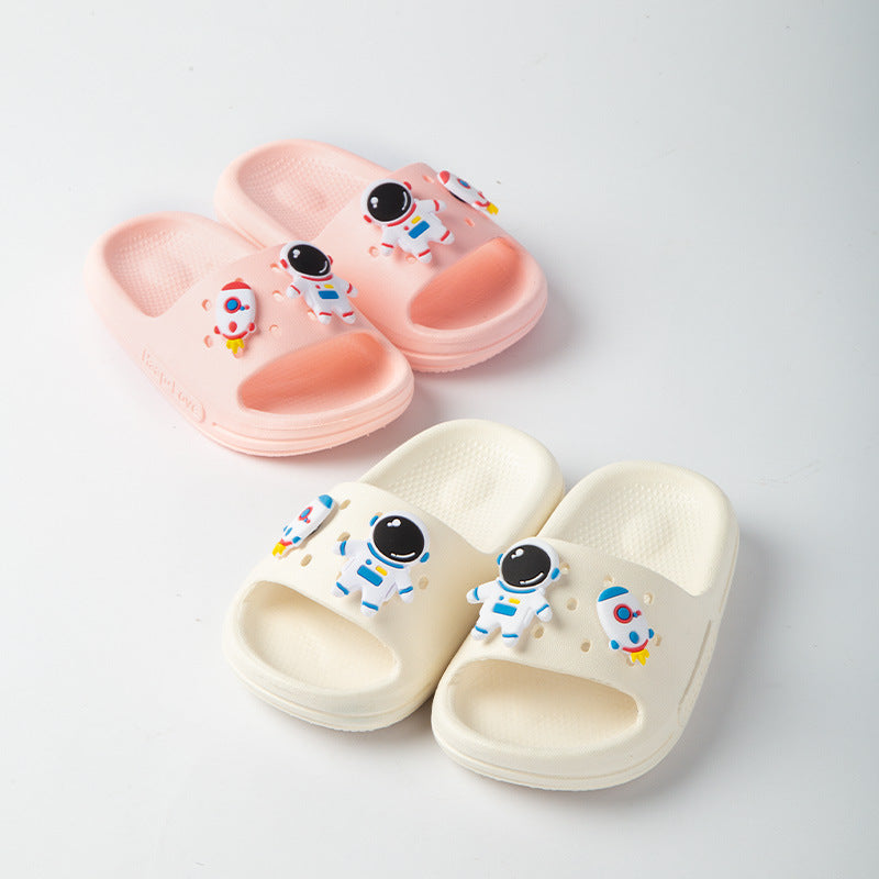 Children's Spaceman Summer Cartoon Cute Hole Sandals