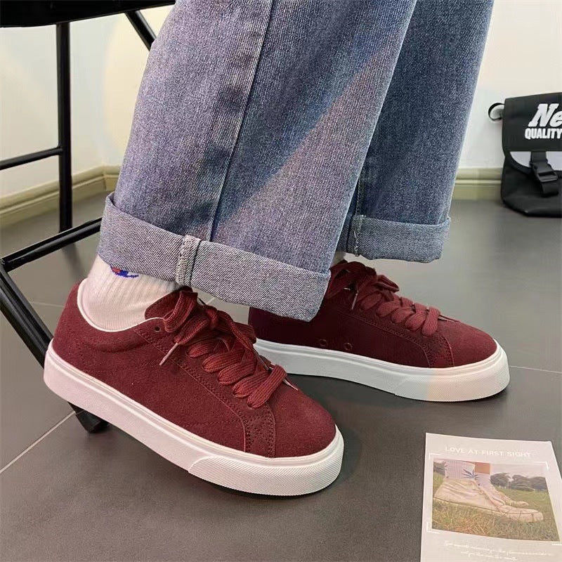 Men's Style Street Fashion Skateboard Male College Retro Sneakers