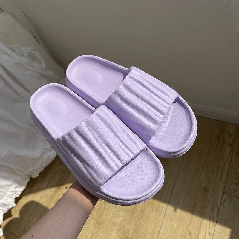 Women's & Men's Summer Couple Indoor Household Soft Bottom Bathroom House Slippers