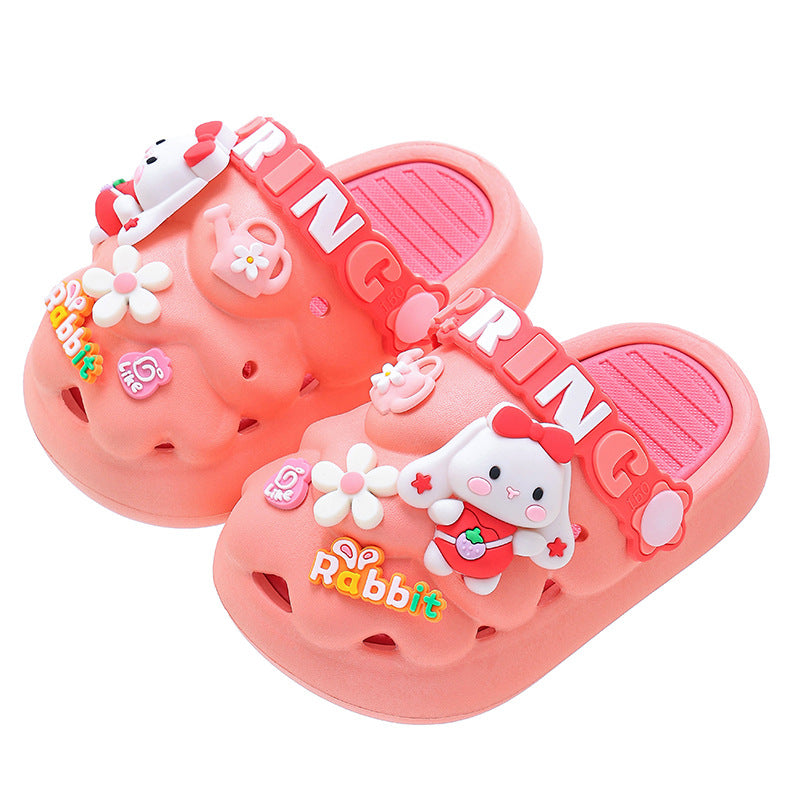 Children's Summer Hole Cartoon Toddler Beach Sandals