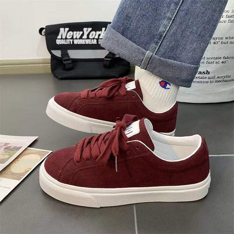 Men's Style Street Fashion Skateboard Male College Retro Sneakers