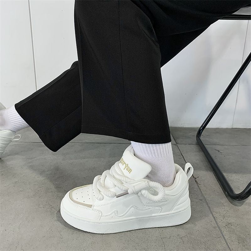 Women's Summer Niche Bread White Korean Style Versatile Sneakers