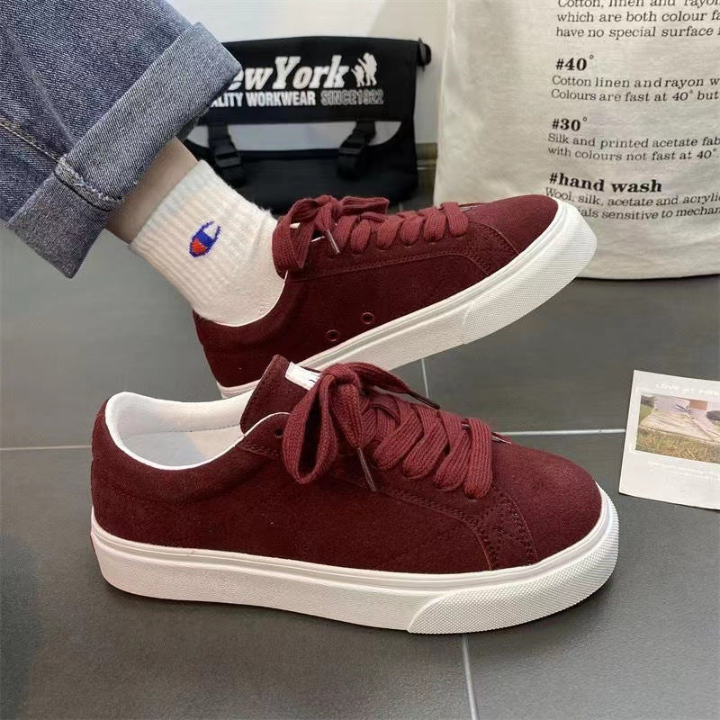 Men's Style Street Fashion Skateboard Male College Retro Sneakers