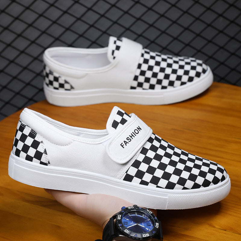 Men's Large Multi-color Versatile Korean Style Trendy Sneakers