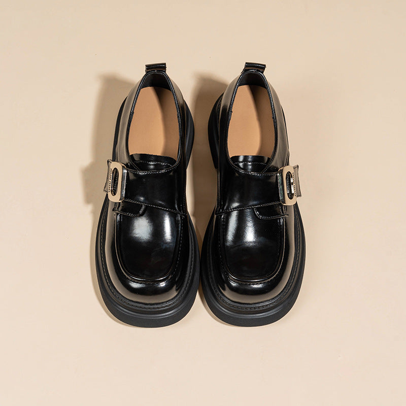 Bottom Small Female College Style Muffin Loafers